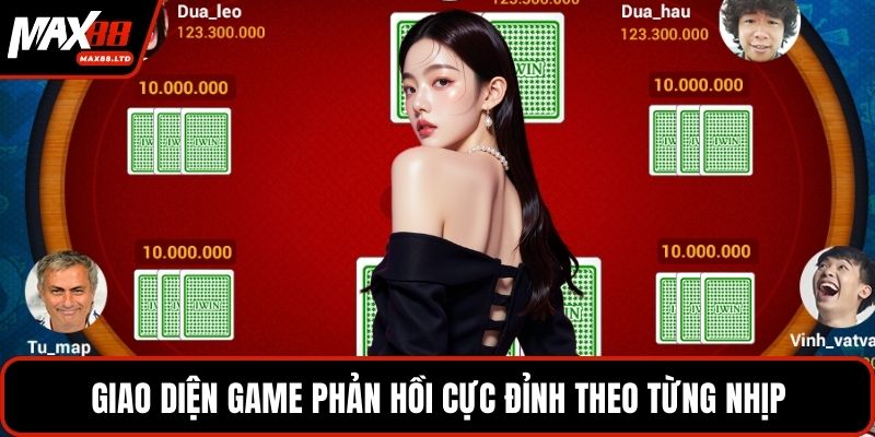 Giao diện game phản hồi cực đỉnh theo từng nhịp